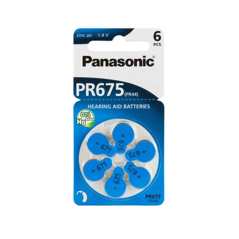 Hörgerätebatterien Panasonic PR 675