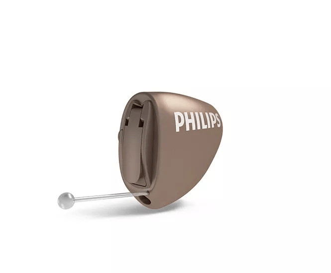 Philips Hörgerät 9000 / CIC / Mittelbraun Philips HearLink IdO